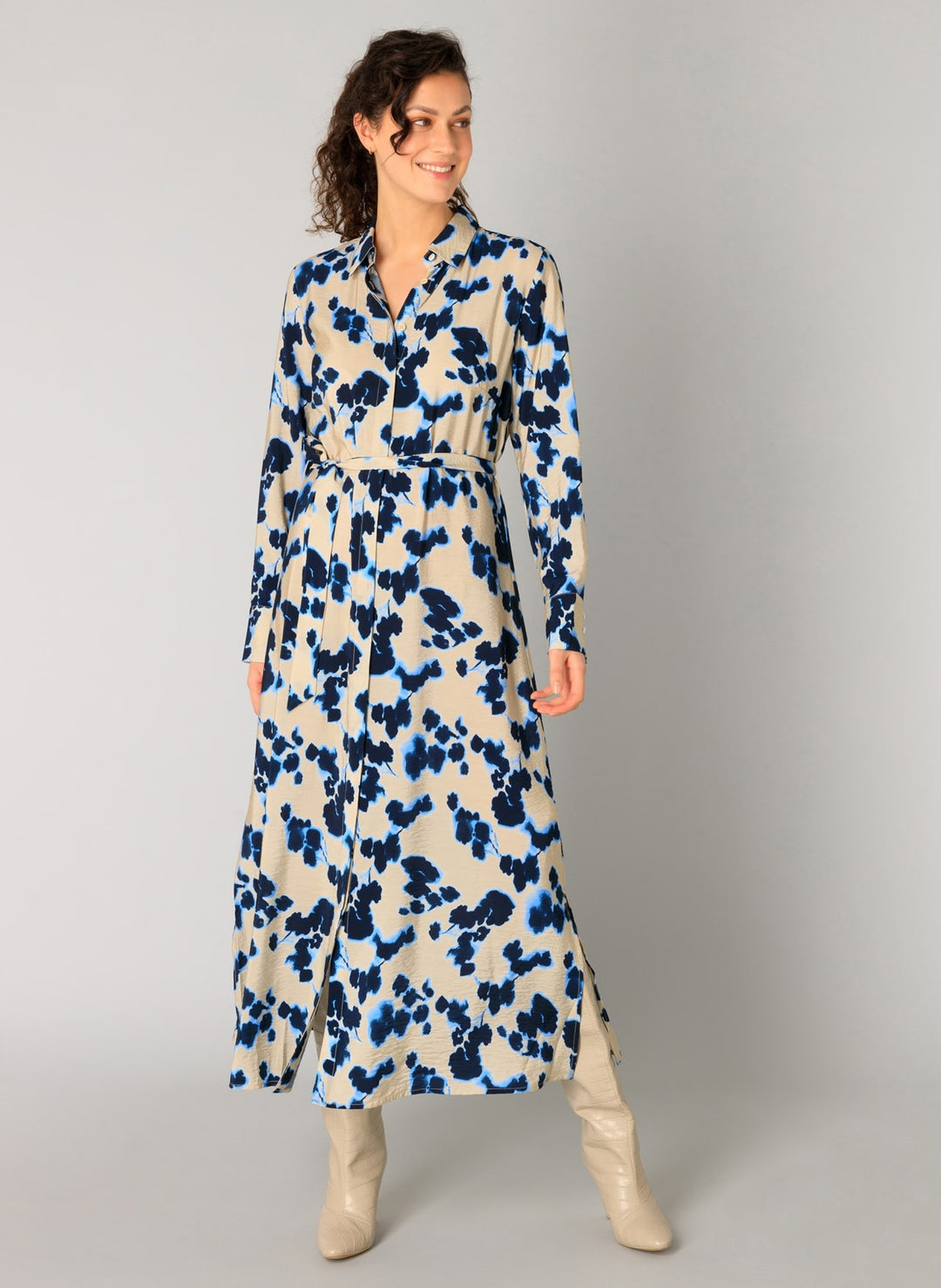 Rahayu Summer Blue Multi Dress