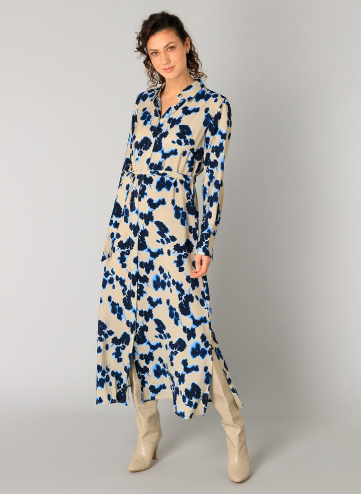 Rahayu Summer Blue Multi Dress