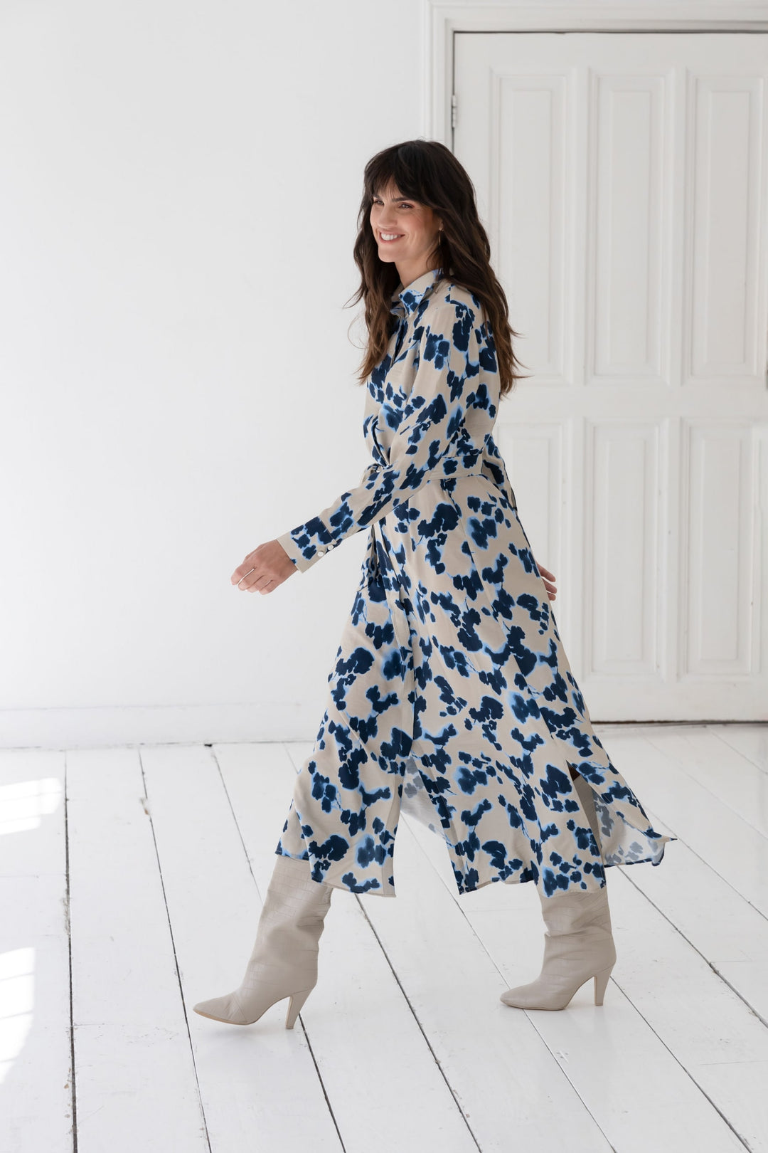 Rahayu Summer Blue Multi Dress