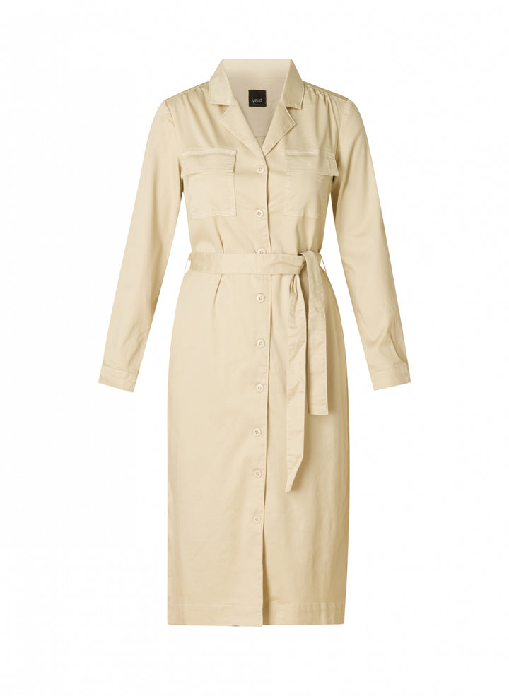 Raphaela through-button Dress | YEST