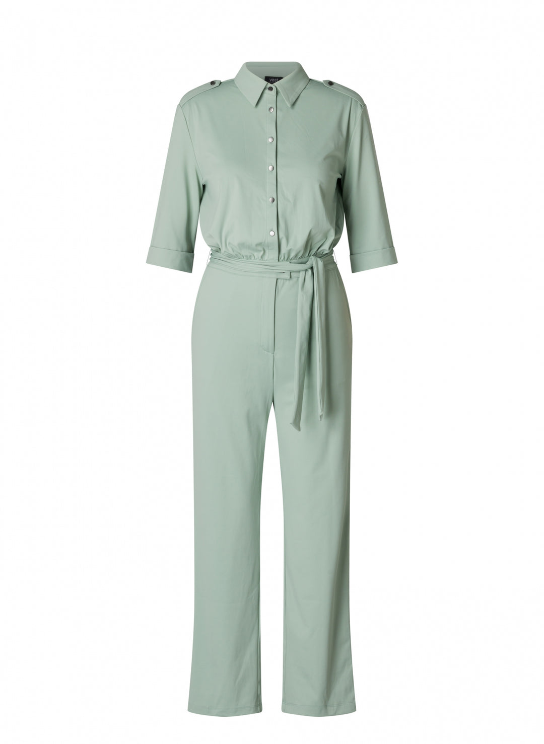 Saar Slate Green Jumpsuit | YEST