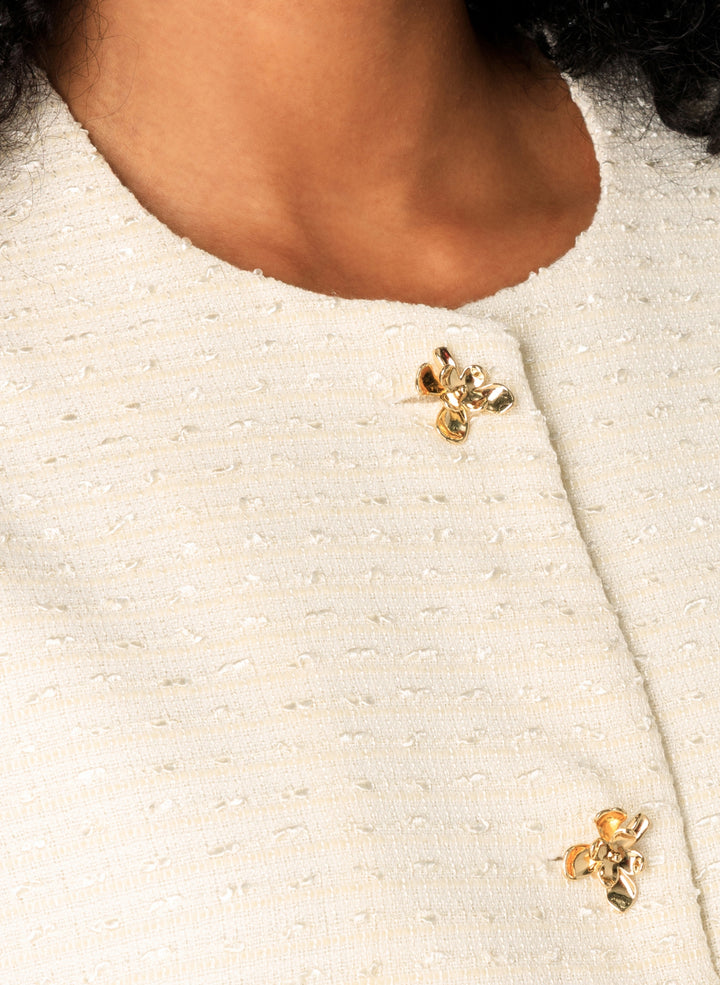 Sabela White Gilet | YEST