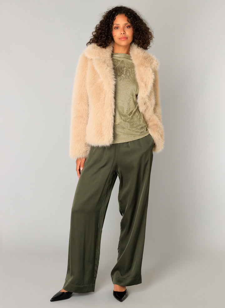 Zoya Fake Fur Jacket