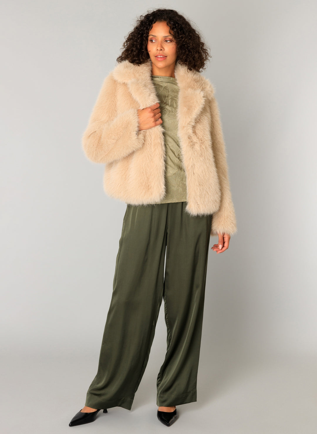 Zoya Fake Fur Jacket