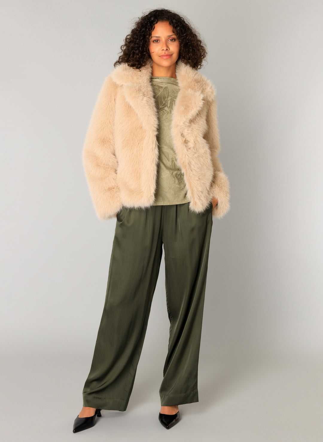 Zoya Fake Fur Jacket