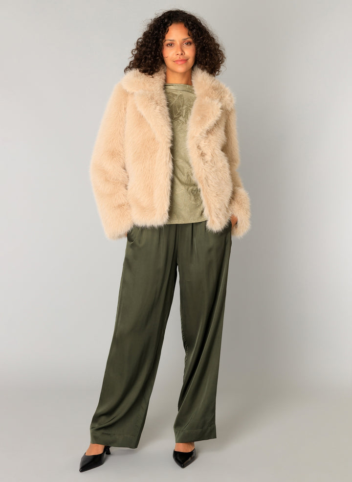 Zoya Fake Fur Jacket