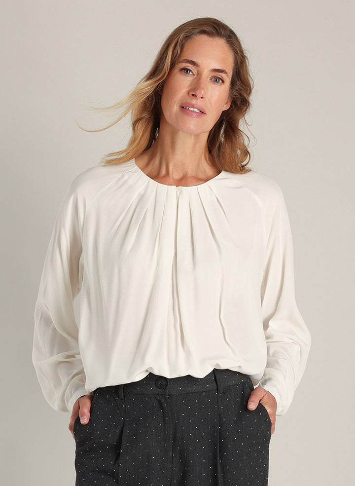 YEST Dionne White Blouse