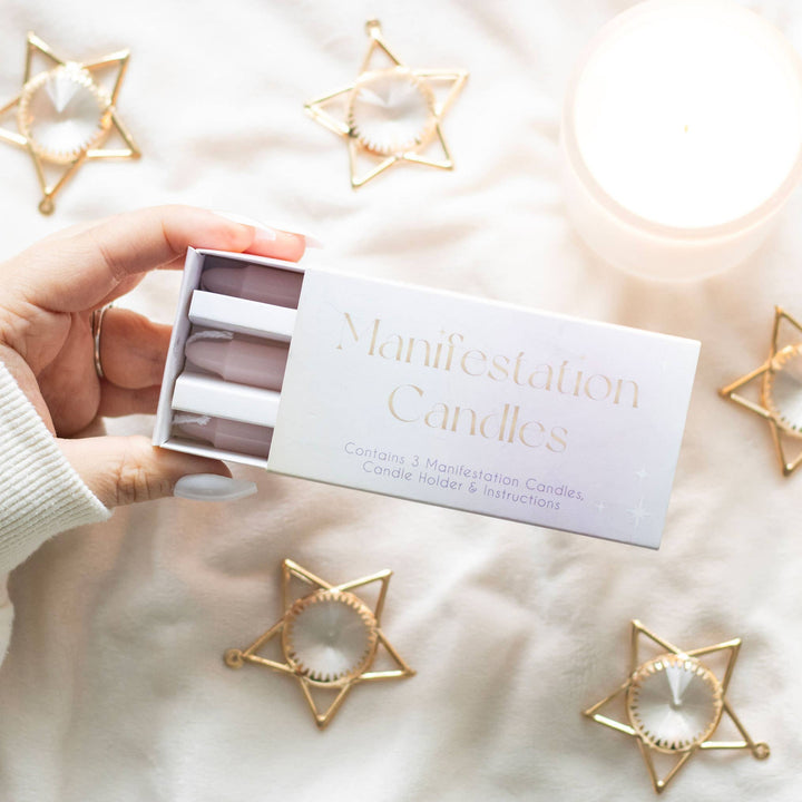 Manifestation Spell Candles - Box of 3