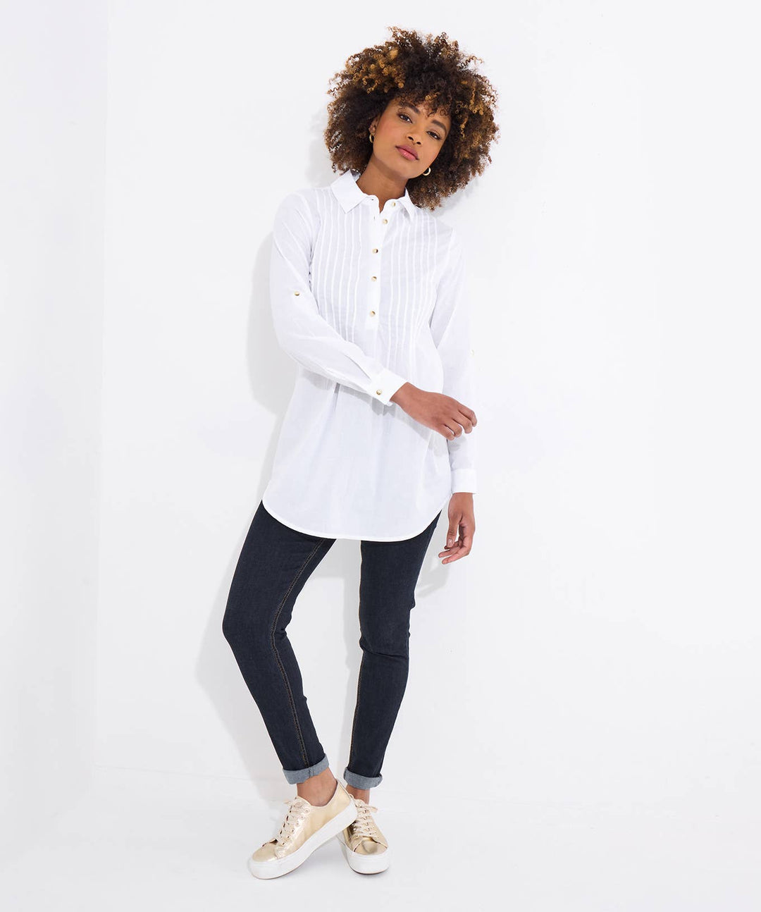 Summer Essentials Lightweight Cotton Blouse