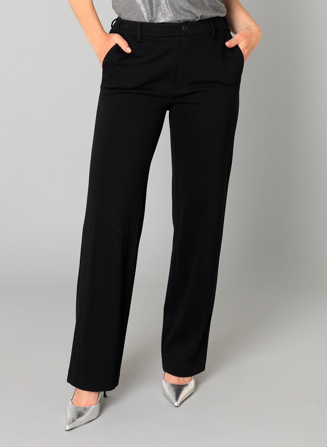 YEST Belinda Black Trousers