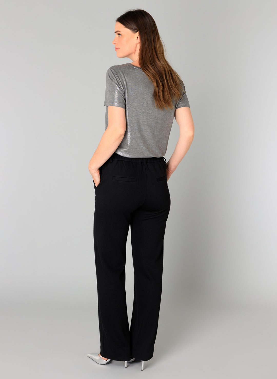 YEST Belinda Black Trousers