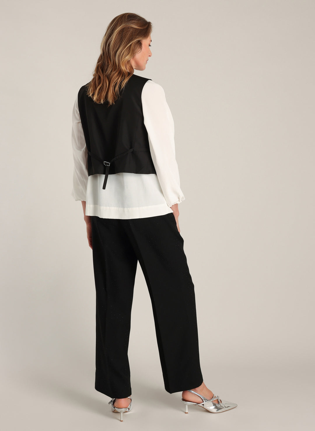 YEST Draga Sparkling Glitter Waistcoat