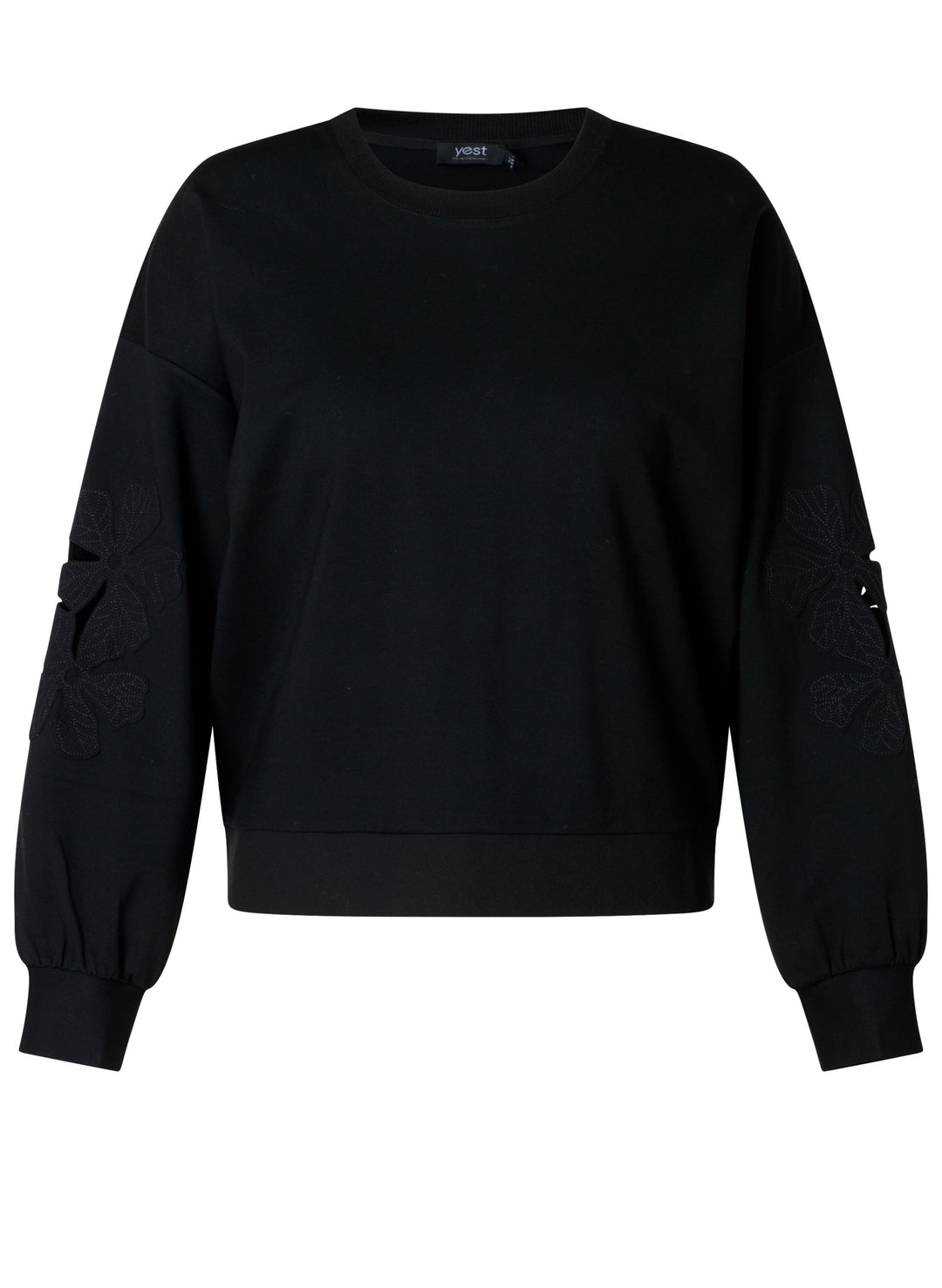 YEST Donella Black Sweater