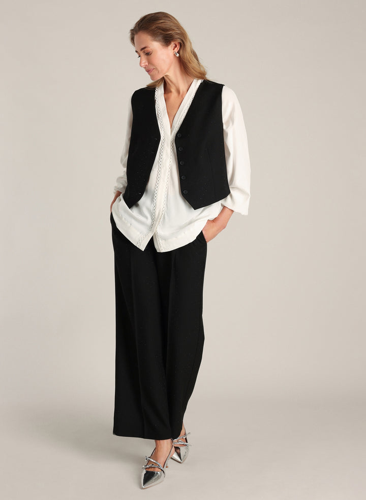 YEST Draga Sparkling Glitter Waistcoat