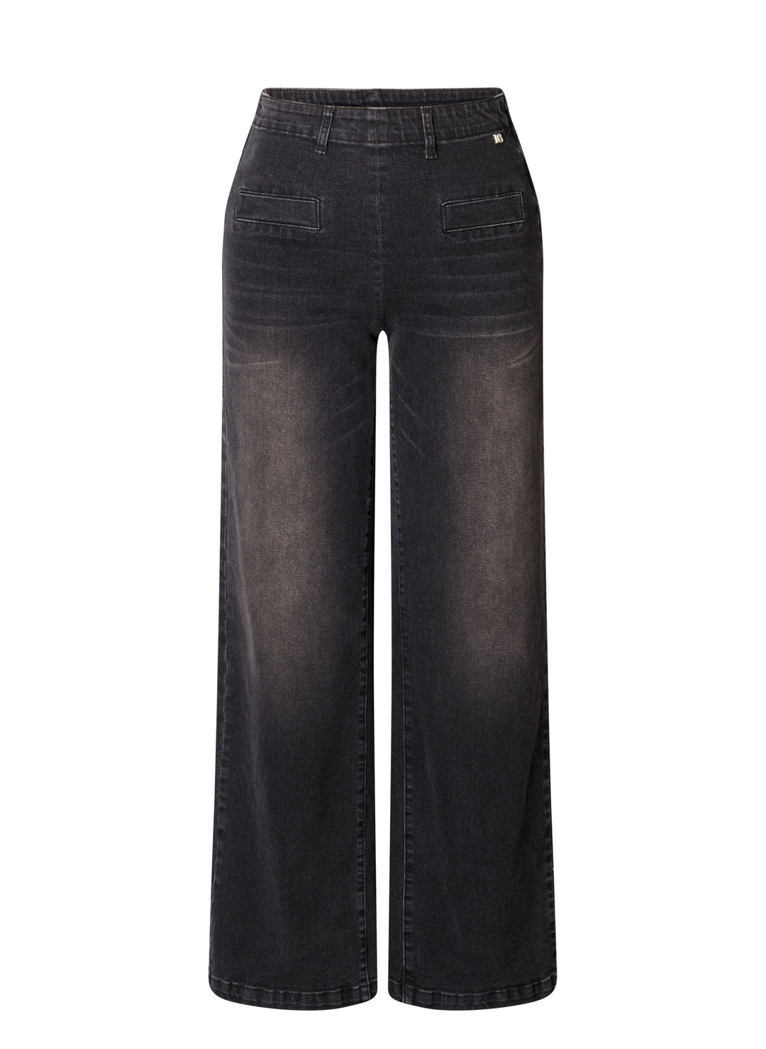 Sera Black Wide Leg Jeans | Ivy Beau