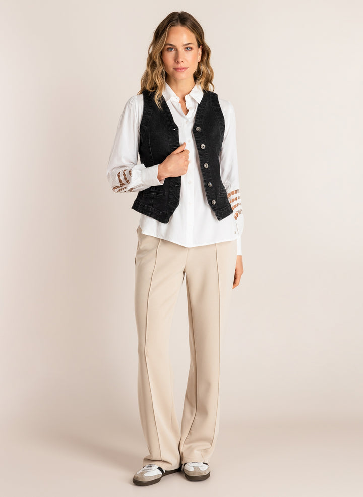 Sabina Denim Waistcoat | Ivy Beau