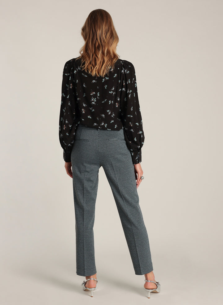 YEST Dasha Grey Tapered Trousers