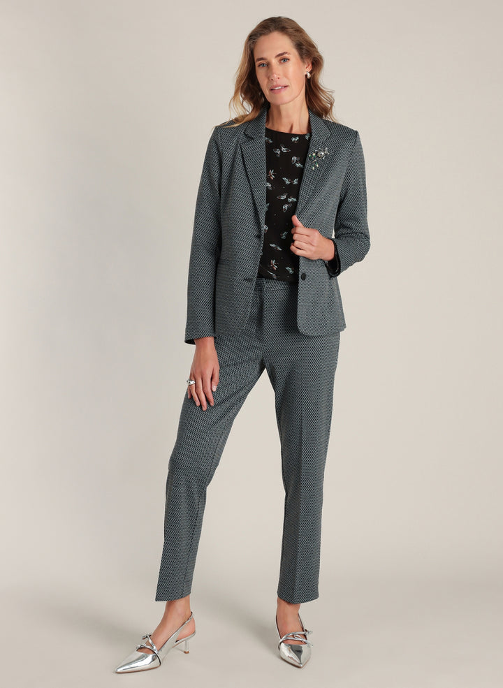 YEST Dasha Grey Tapered Trousers