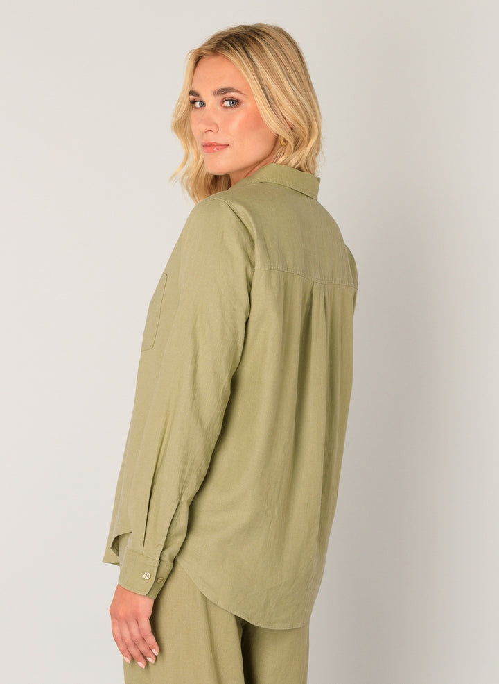 Yael Linen Blend Women's Blouse | Base Level