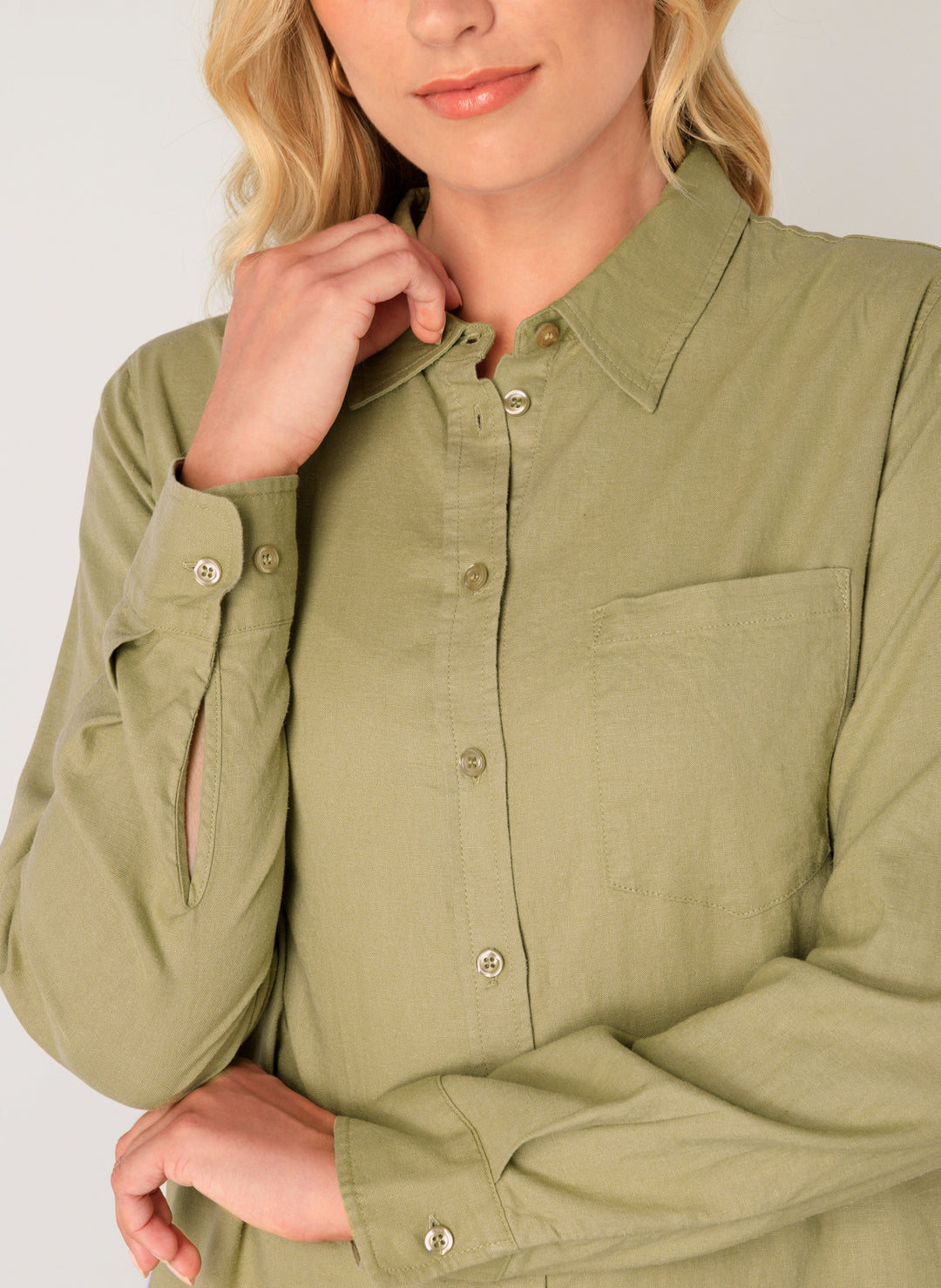 Yael Linen Blend Women's Blouse | Base Level