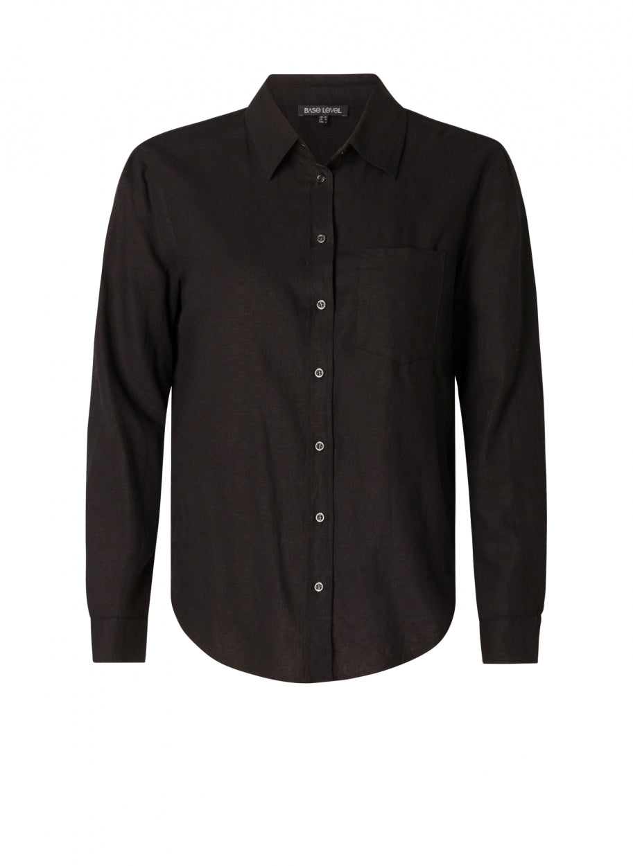 Yael Linen Blend Women's Blouse | Base Level
