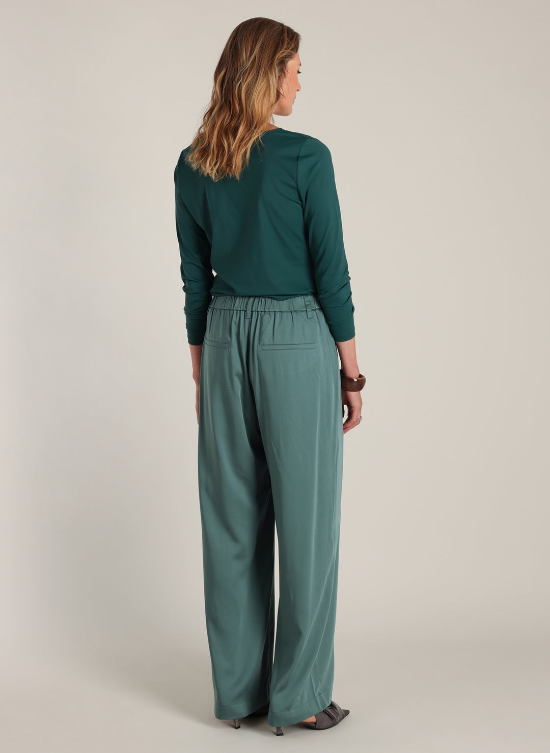 YEST Diana Dark Mint Trousers