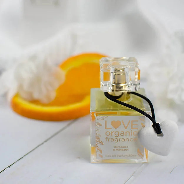 Bergamot & Mandarin 30ml Organic Perfume | Corincraft