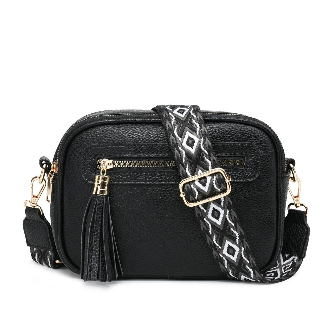 Papaya Croos Body Handbag with double zip