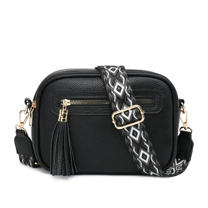 Papaya Croos Body Handbag with double zip