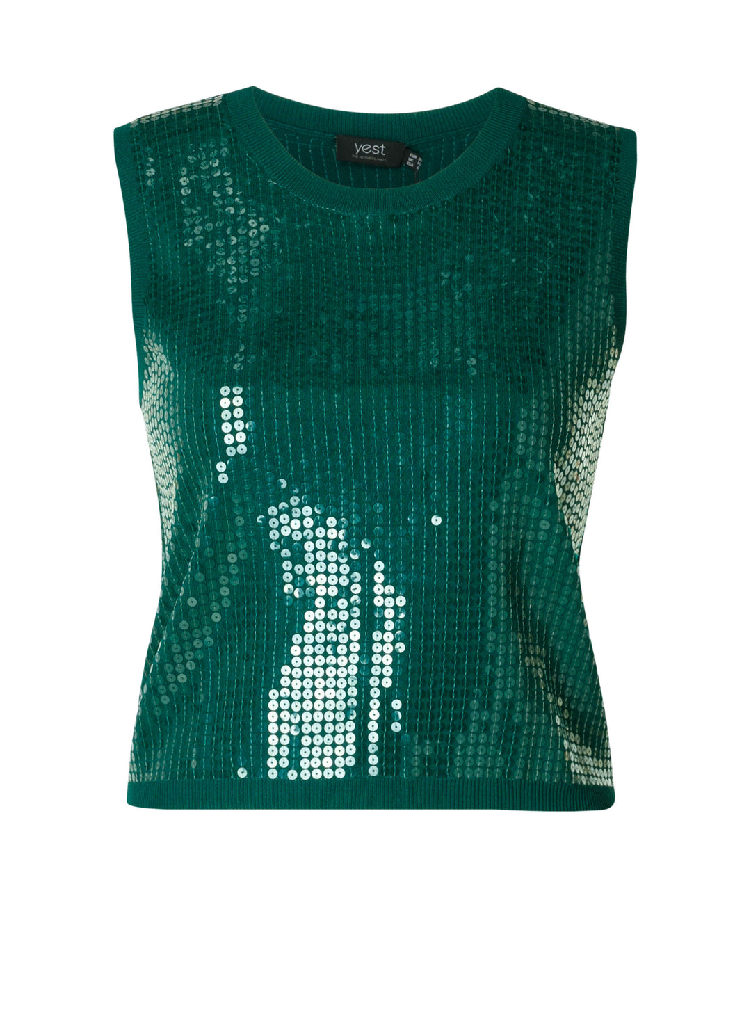 YEST Delmira Teal Green Vest