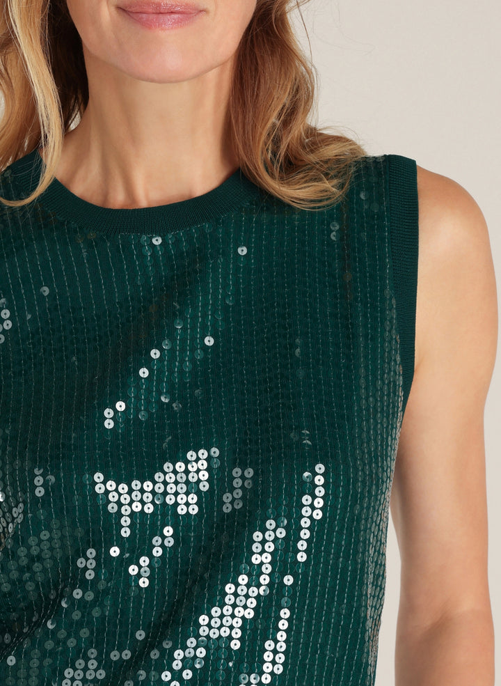 YEST Delmira Teal Green Vest