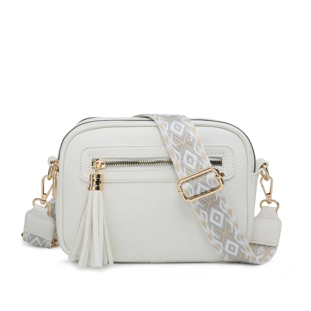 Papaya Croos Body Handbag with double zip