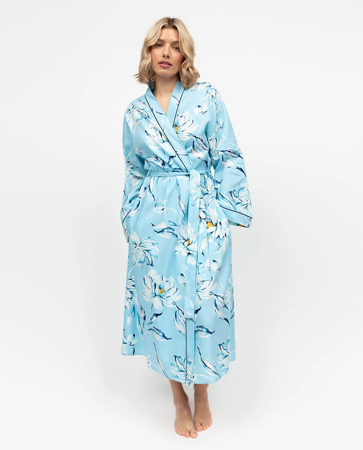 Madelyn Print Long Dressing Gown