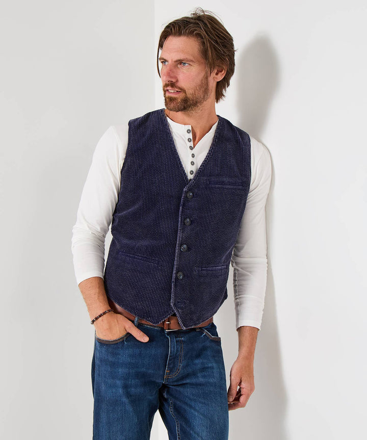Cool in Cord Waistcoat