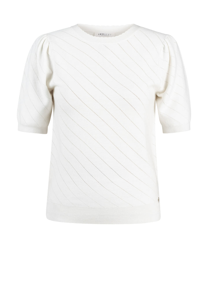 Off White Knitted Jumper