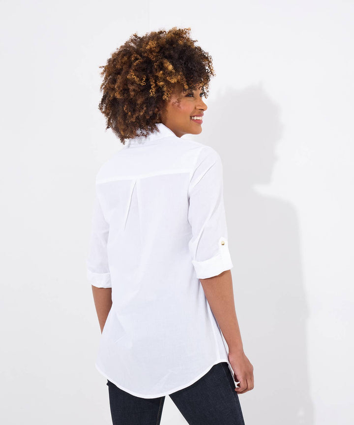 Summer Essentials Lightweight Cotton Blouse