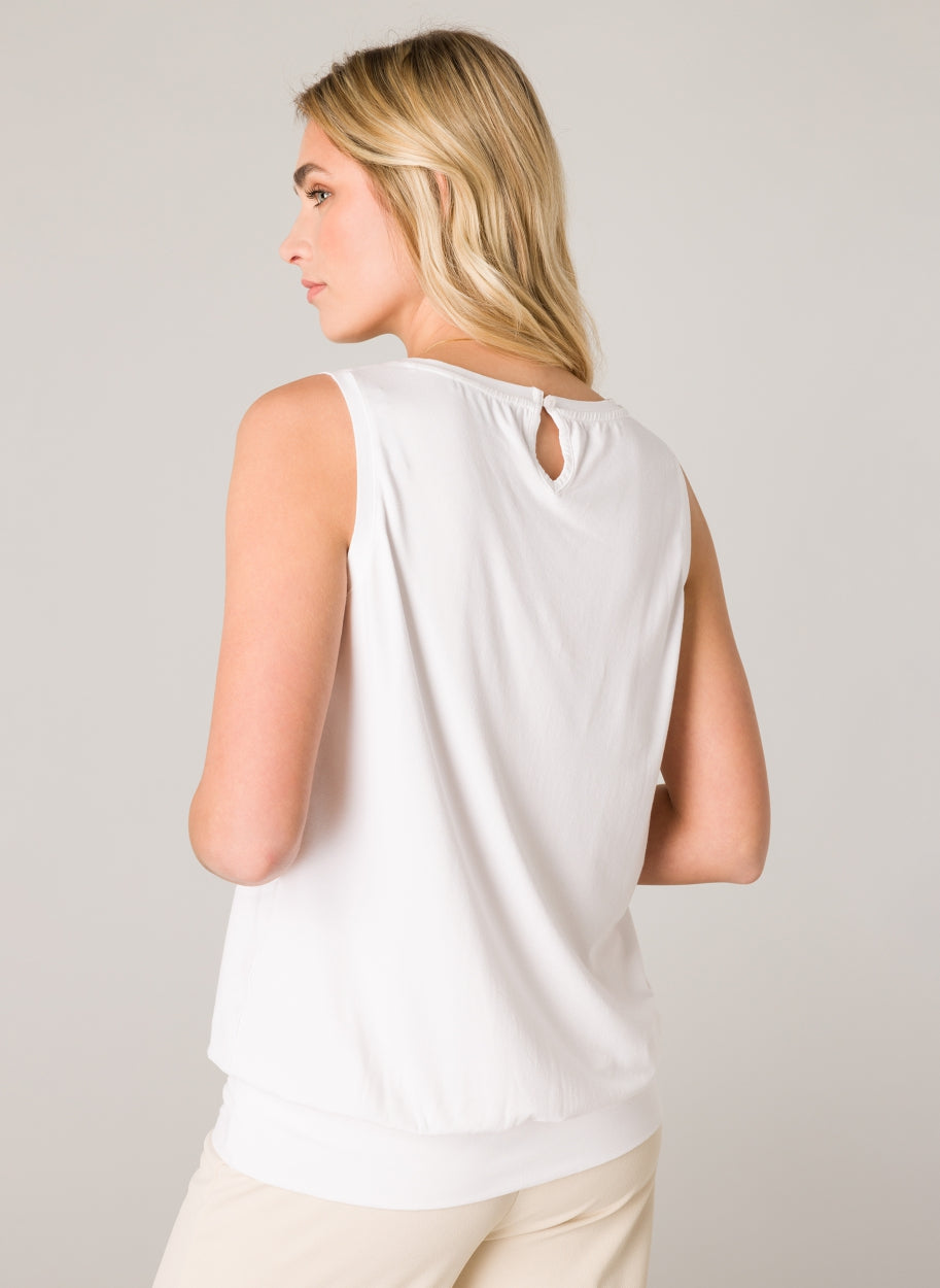 Yasmin Sleeveless Viscose Top | Base Level