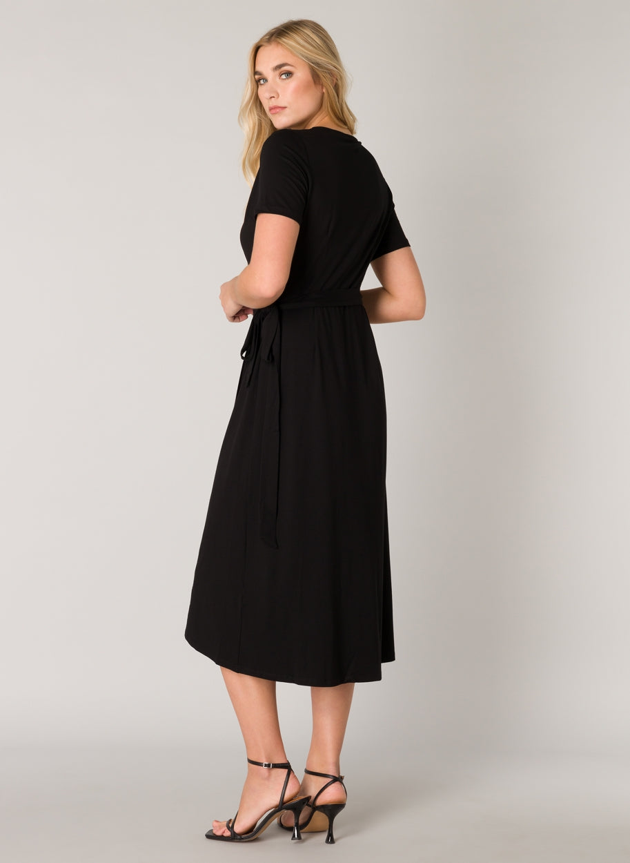 Yvie Women's Wrap Viscose Dress | Base Level