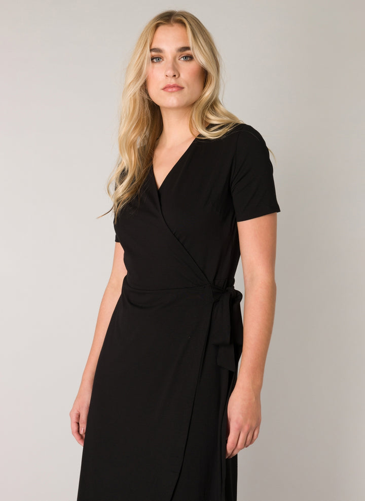 Yvie Women's Wrap Viscose Dress | Base Level