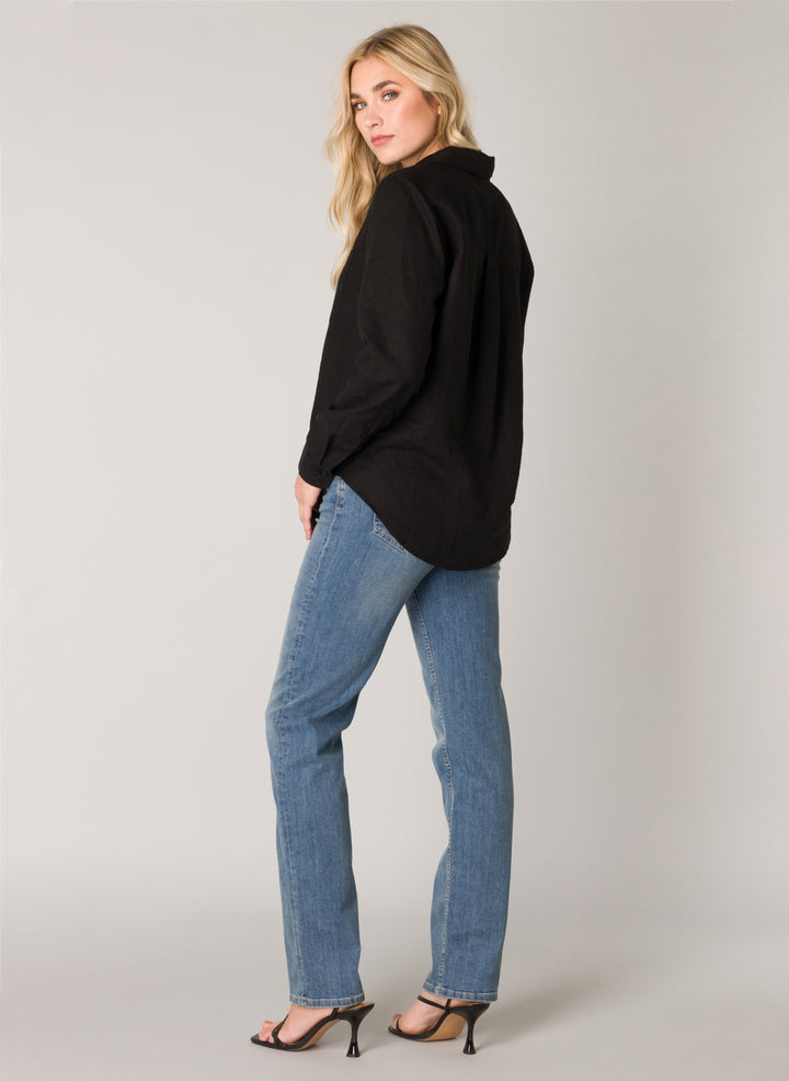Yael Linen Blend Women's Blouse | Base Level