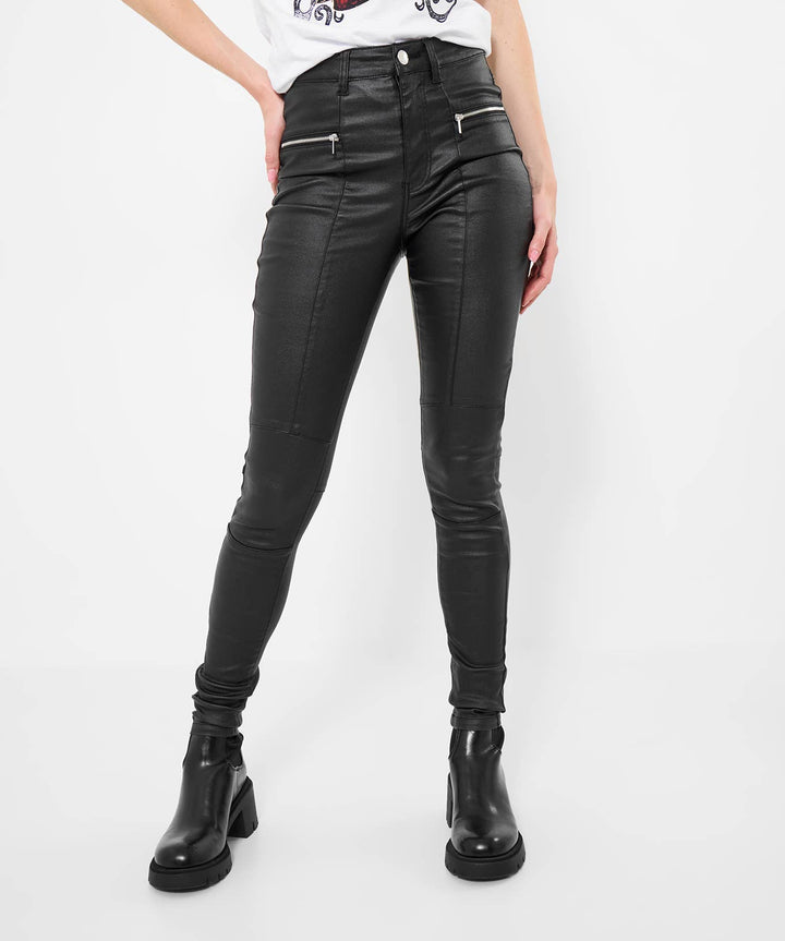Rebel Rocker Coated Jeans