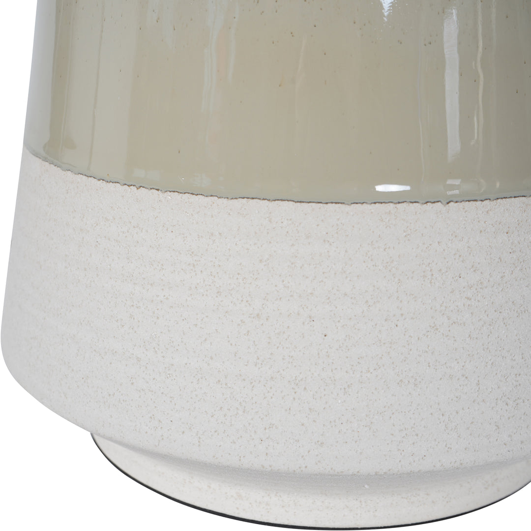 Canterbury Soft Green Dipped Glaze Table Lamp 58cm