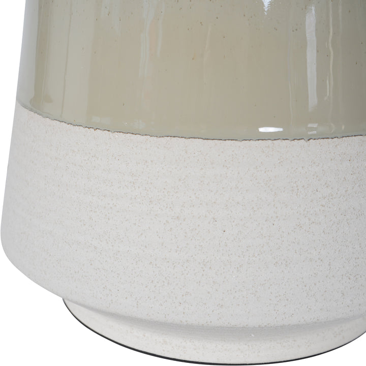 Canterbury Soft Green Dipped Glaze Table Lamp 58cm