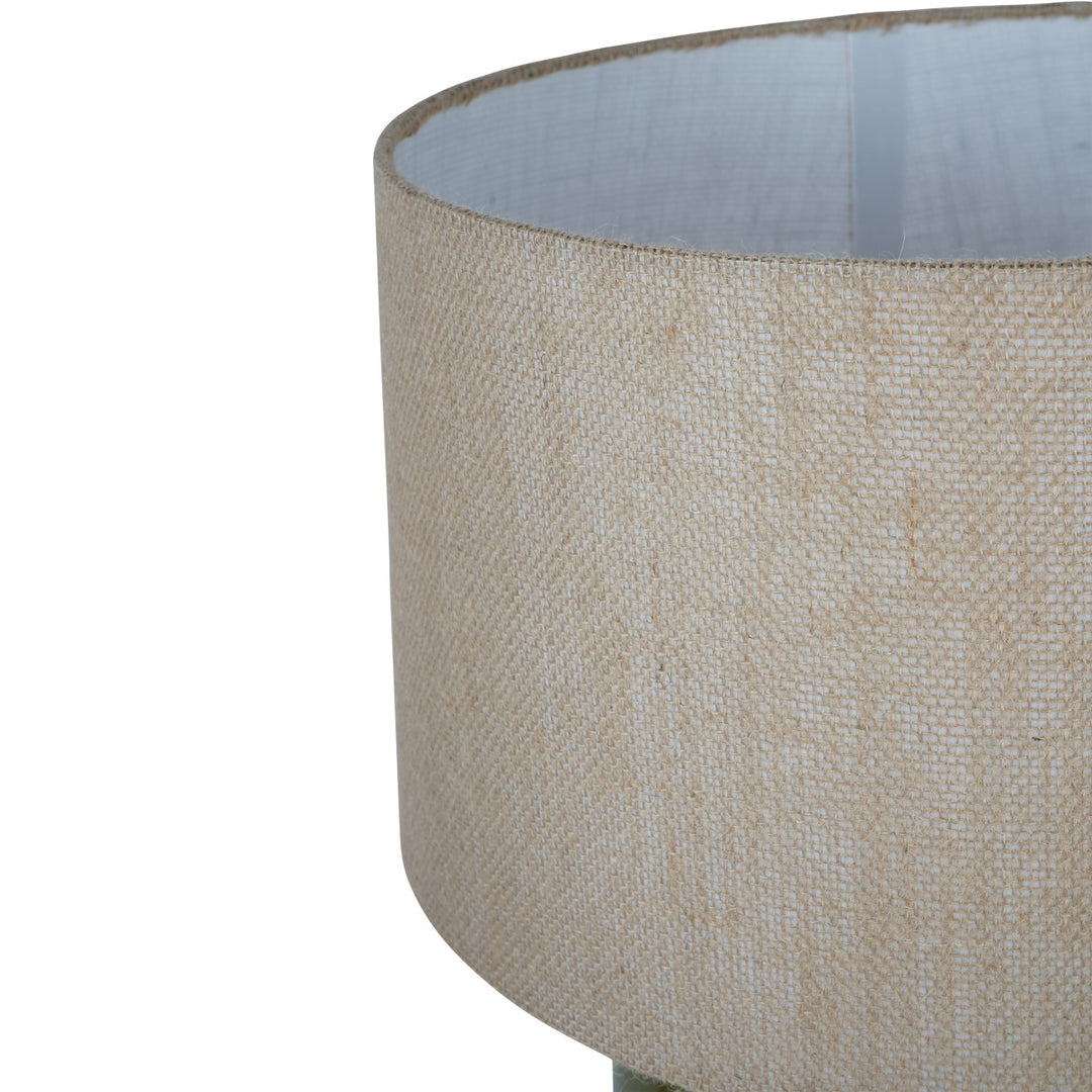 Aubrey Green Ceramic Table Lamp Large E27 60W