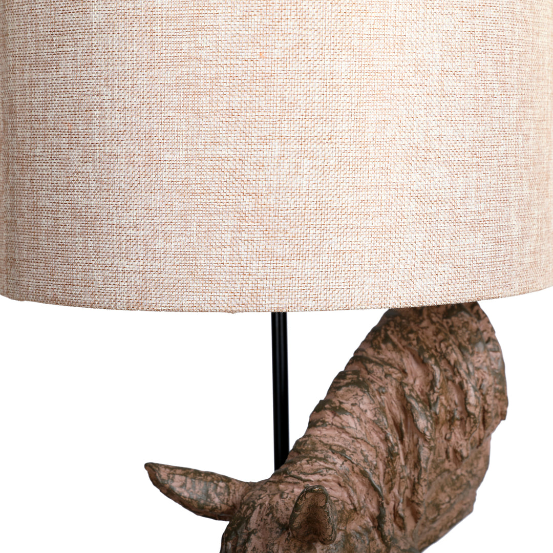 Delia Horse Lamp with Shade
