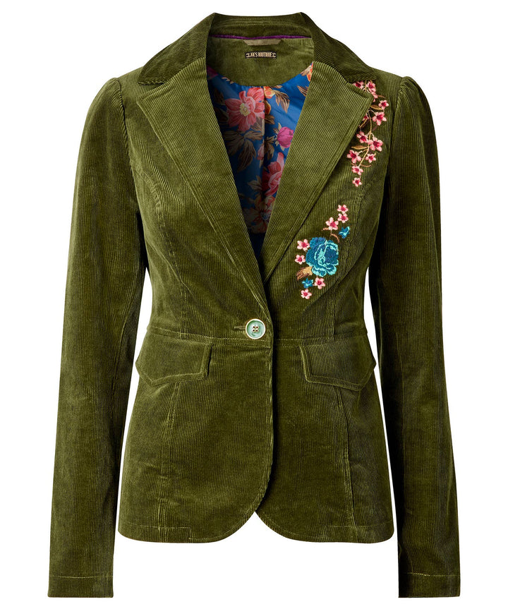 Emily Embroidered Cord Jacket