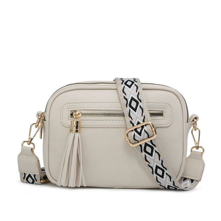 Papaya Croos Body Handbag with double zip