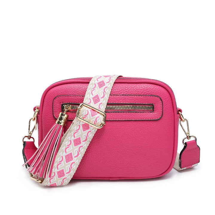 Papaya Croos Body Handbag with double zip