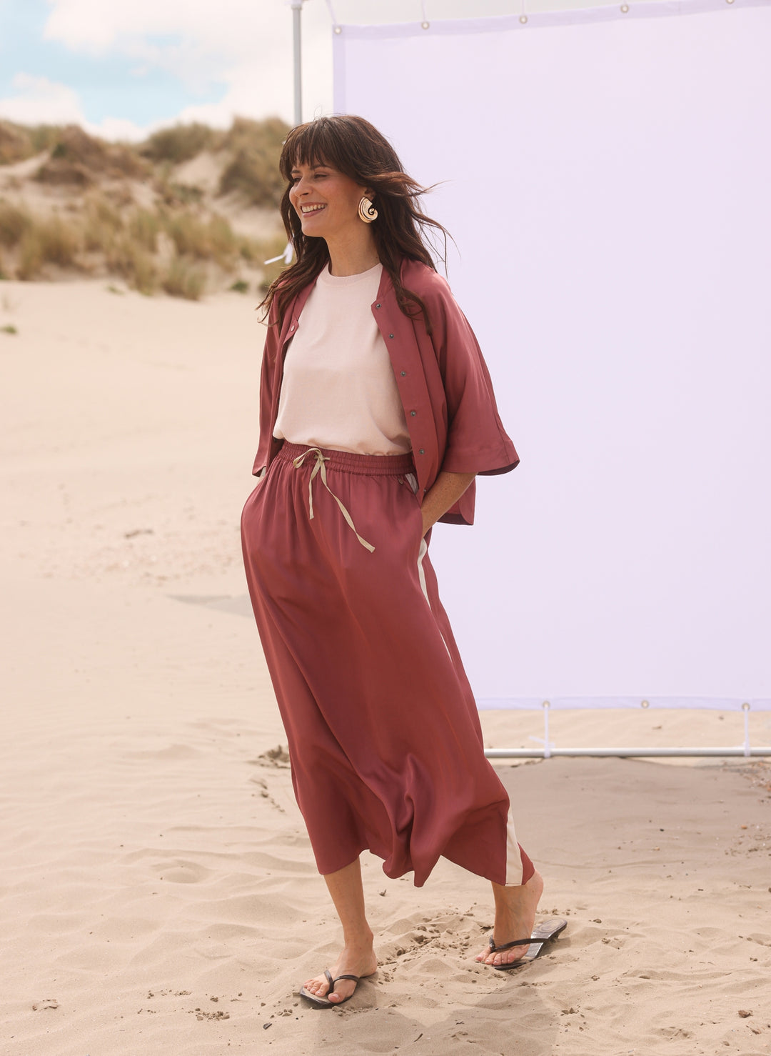 Ksenia Blouse Plum