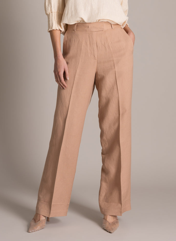 Gilana Essential Linen Women's Trousers | YEST